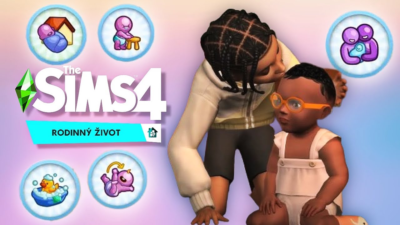 👪 V&Scaron;ECHNY HLAVN&Iacute; FUNKCE THE SIMS 4 RODINN&Yacute; ŽIVOT 🧸