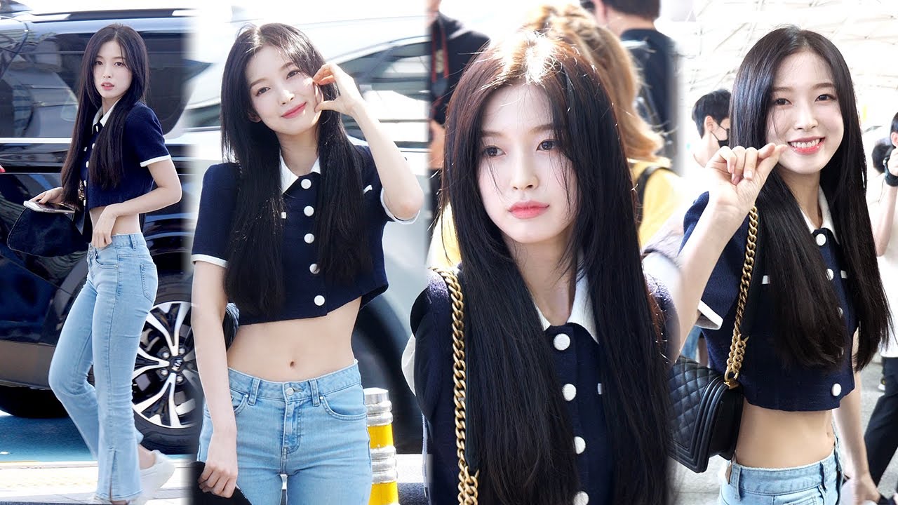 오마이걸 아린 시드니 출국 4K 직캠 @ 인천공항｜220812｜Spinel