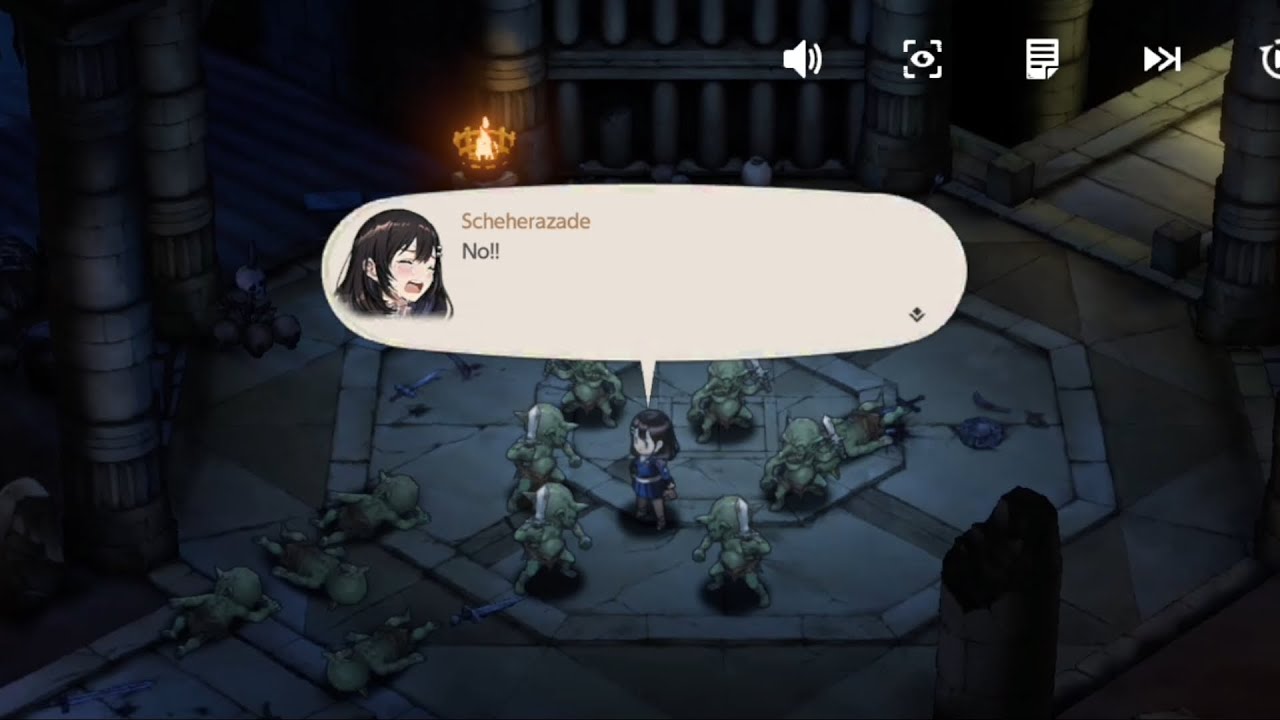 BrownDust 2 Goblin Slayer collab cutscene