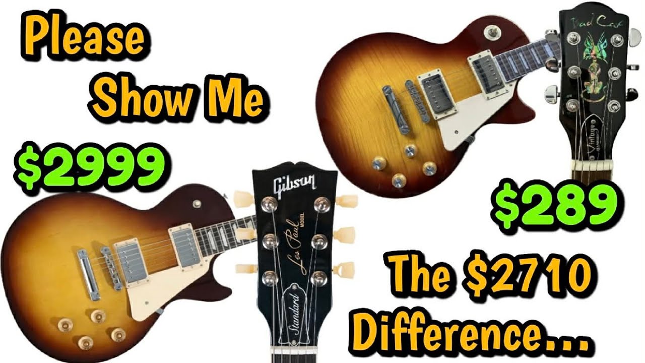 Chillcat Les Paul Guitar Is Straight Dogging Gibson! Talk is Cheap I Am Proving It In This Video!!!