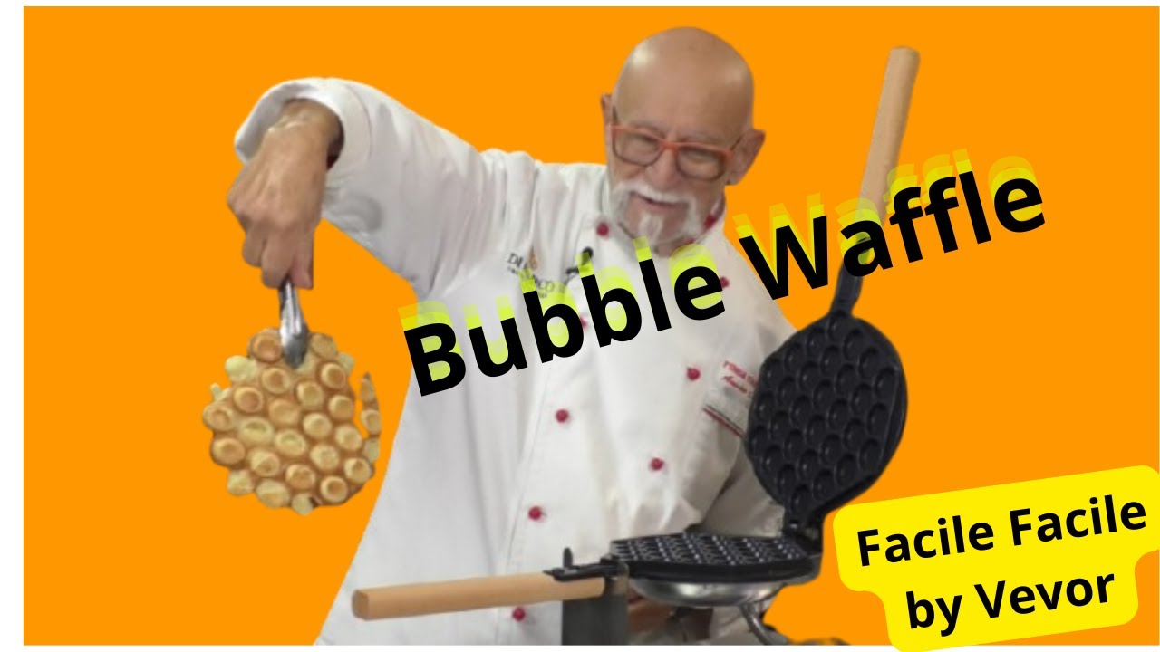Buble Waffle facilissimi, con Vevor