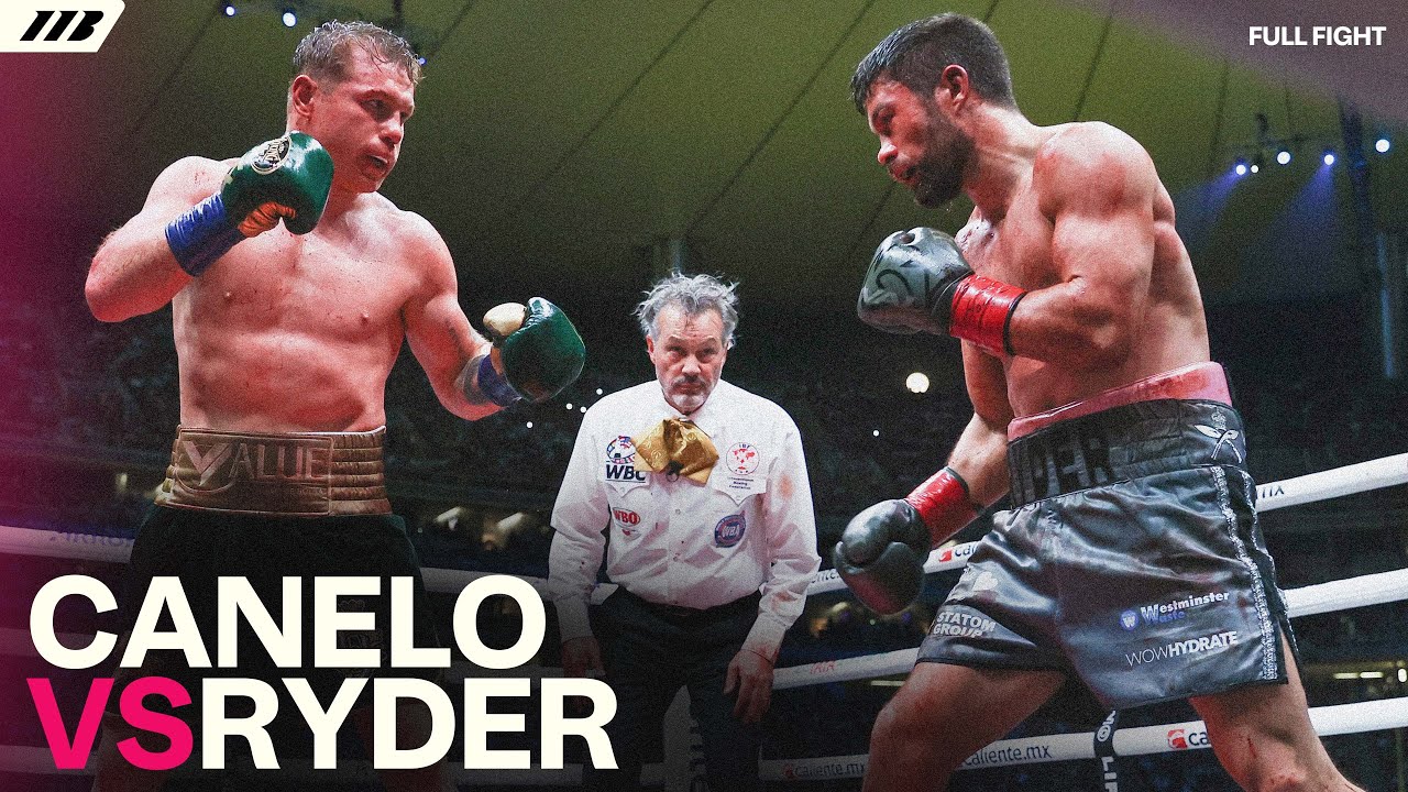 Canelo's First Fight In Mexico In 11 Years | Canelo Alvarez v John Ryder Full Fight