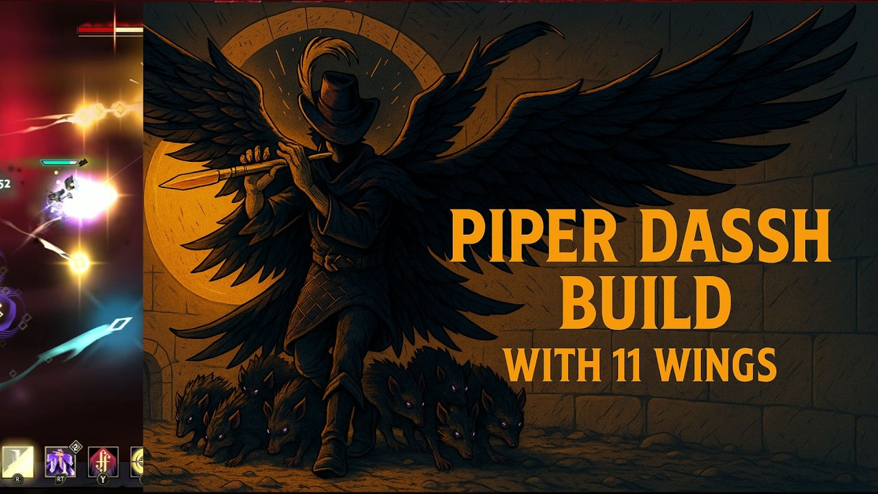 Piper DASH BUILD с 11 Wings Broke Ravenswatch!