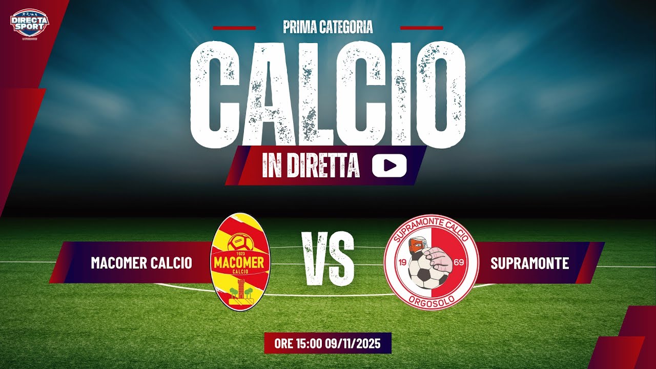 Calcio 1° Categoria Gir. C - Macomer Calcio-Supramonte (0-2)