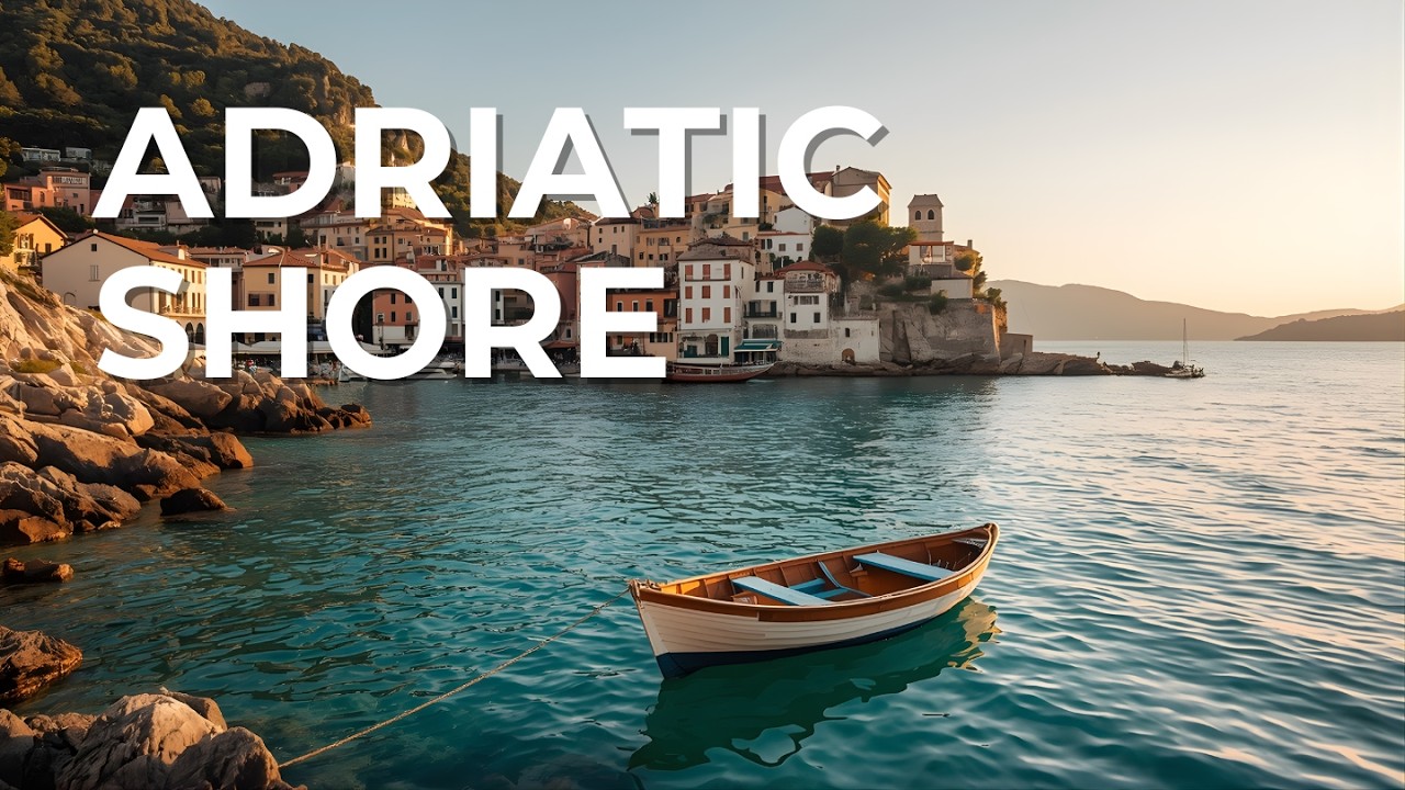 The Adriatic Shore 🌊 1 Hour of Classical Guitar | Ancient Stones & Azure Waters