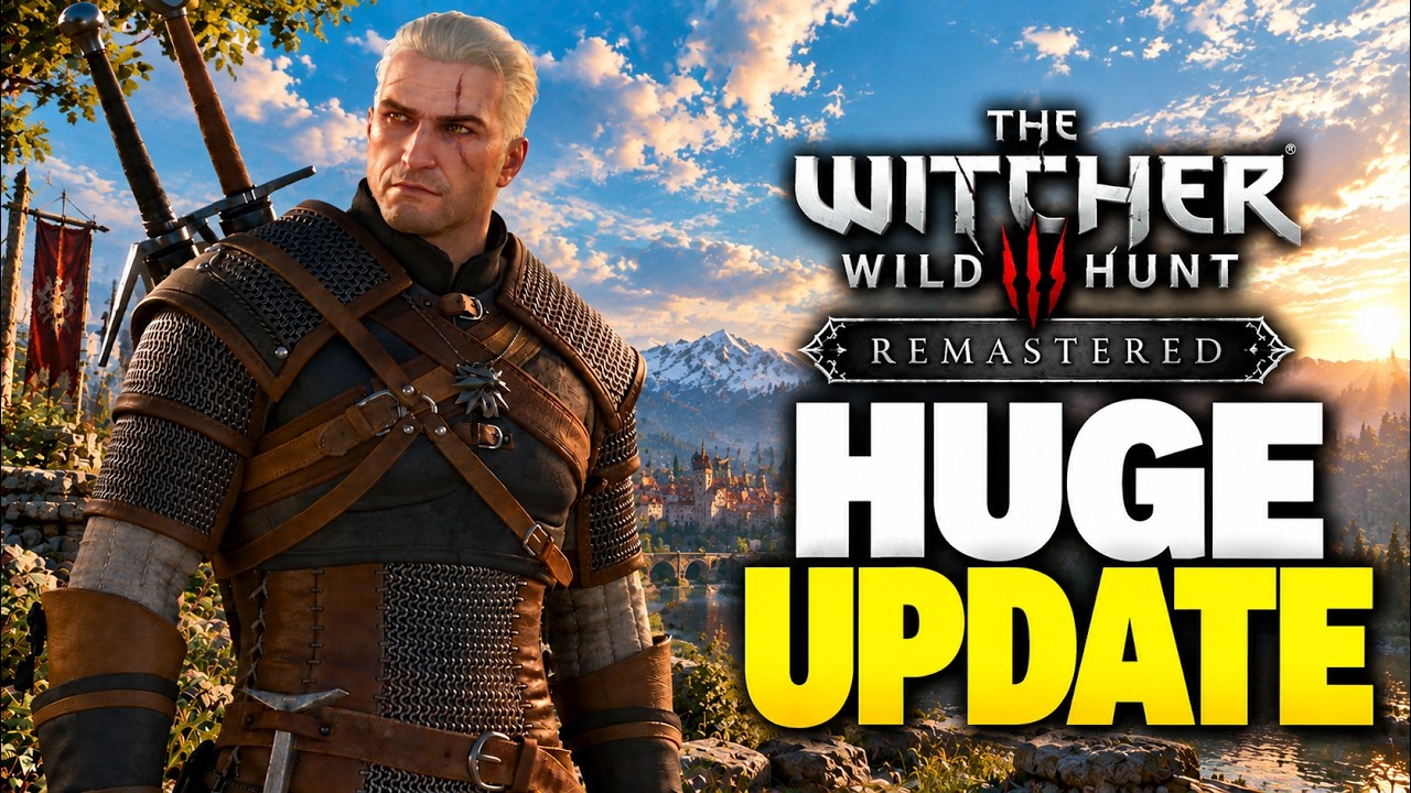The Witcher 3 Remastered ПОЛУЧИЛ ОГРОМНОЕ ОБНОВЛЕНИЕ | МАСШТАБНЫЕ исправления и улучшения!