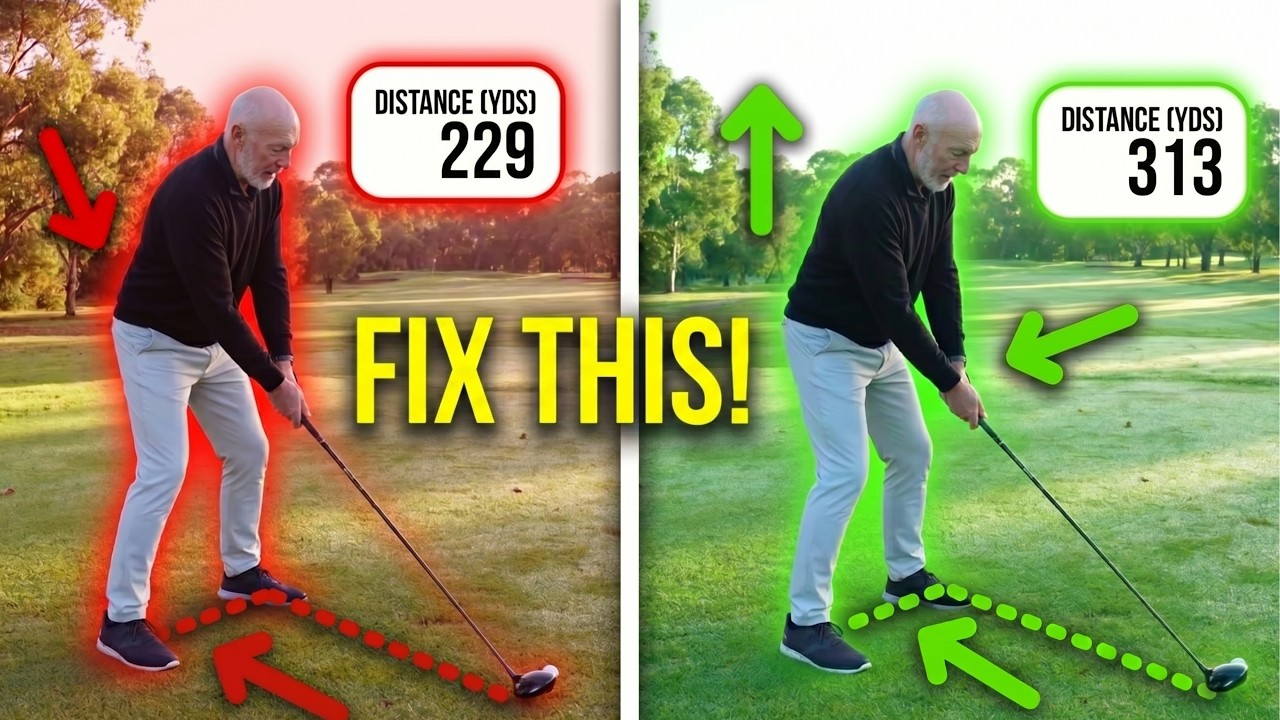 Secret for Senior Golfers to Add Crazy Distance &mdash; It's NOT your Age !