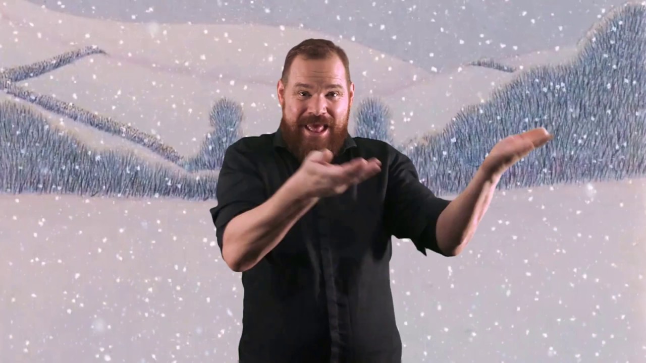 BSL Storytelling - The Snowman by Wayne Sharples
