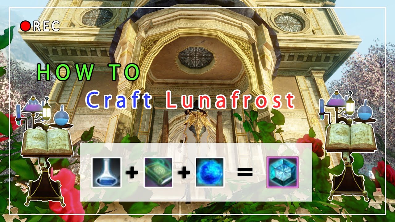 ArcheAge - How to craft Perfect Lunafrost