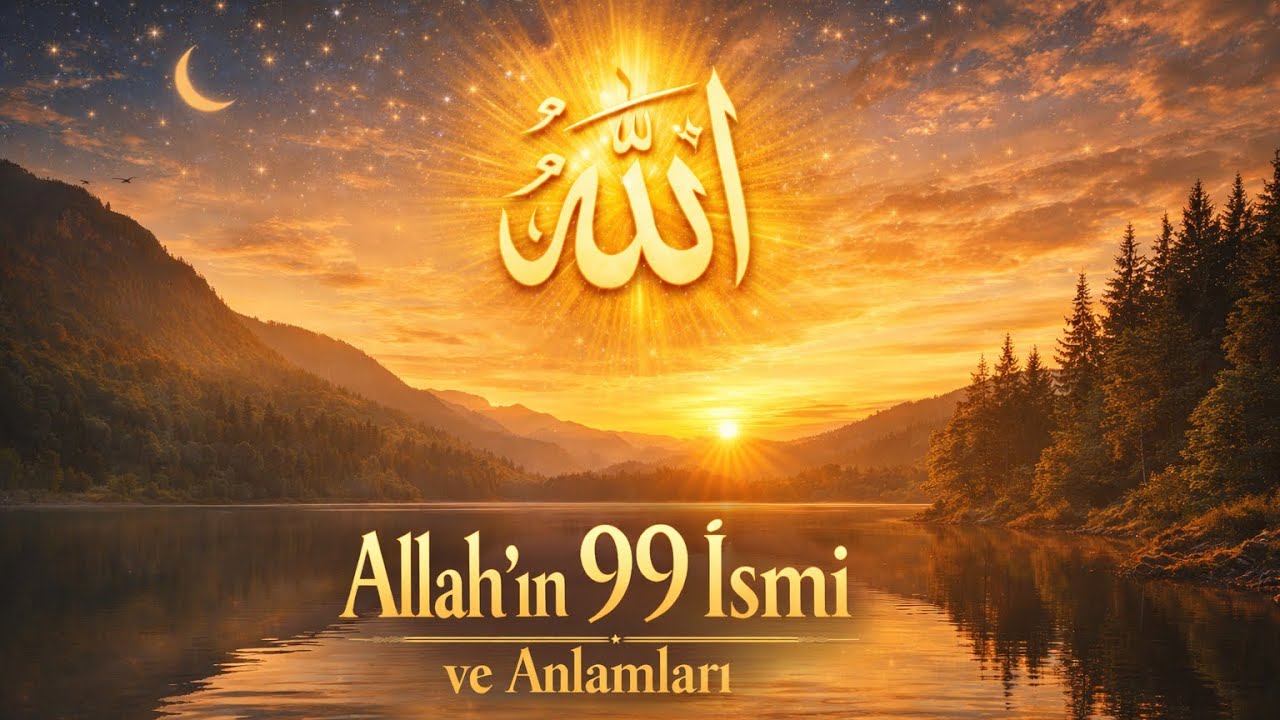 Allah’ın 99 İsmi ve Anlamları | Kalbe Huzur Veren Esmaül Hüsna