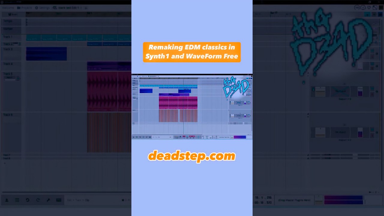 Remaking EDM classics in Synth1 