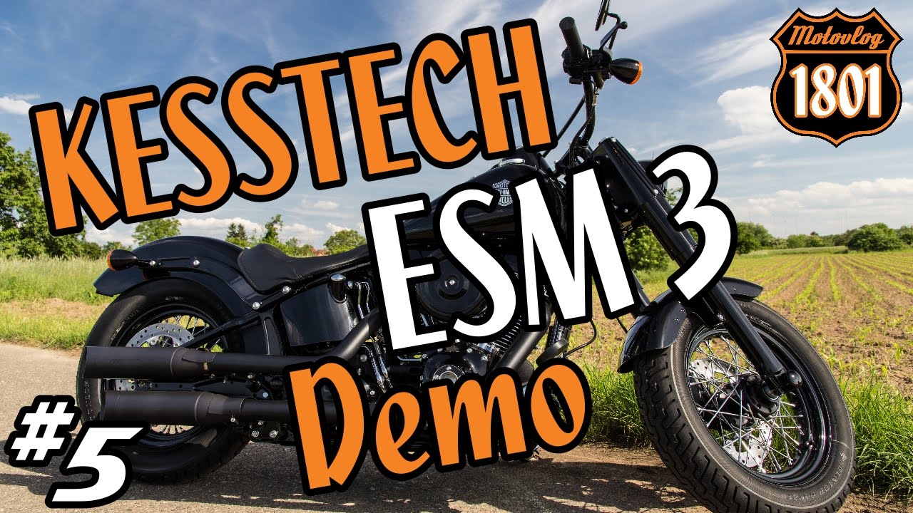Kesstech ESM 3 Funktionsweise | Harley Davidson Softail Slim S | 1801 Motovlog #5