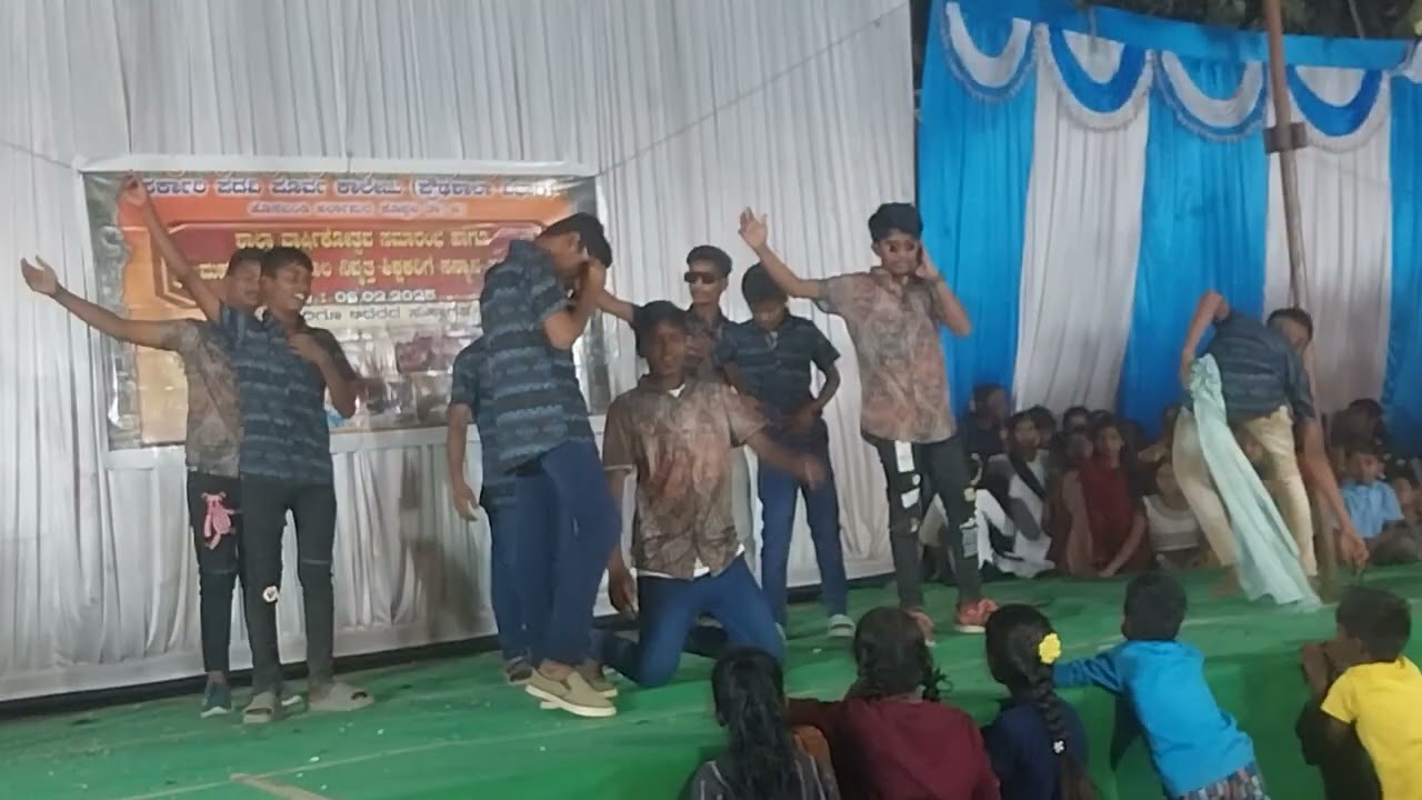 ವಾರ್ಷಿಕ ಸ್ನೇಹ ಸಮ್ಮೇಳನ  ಸರ್ಕಾರಿ ಪ್ರೌಢಶಾಲೆ ಹೊಸ ಬಡ್ಡಿ ಹರ್ಲಾಪುರ್
