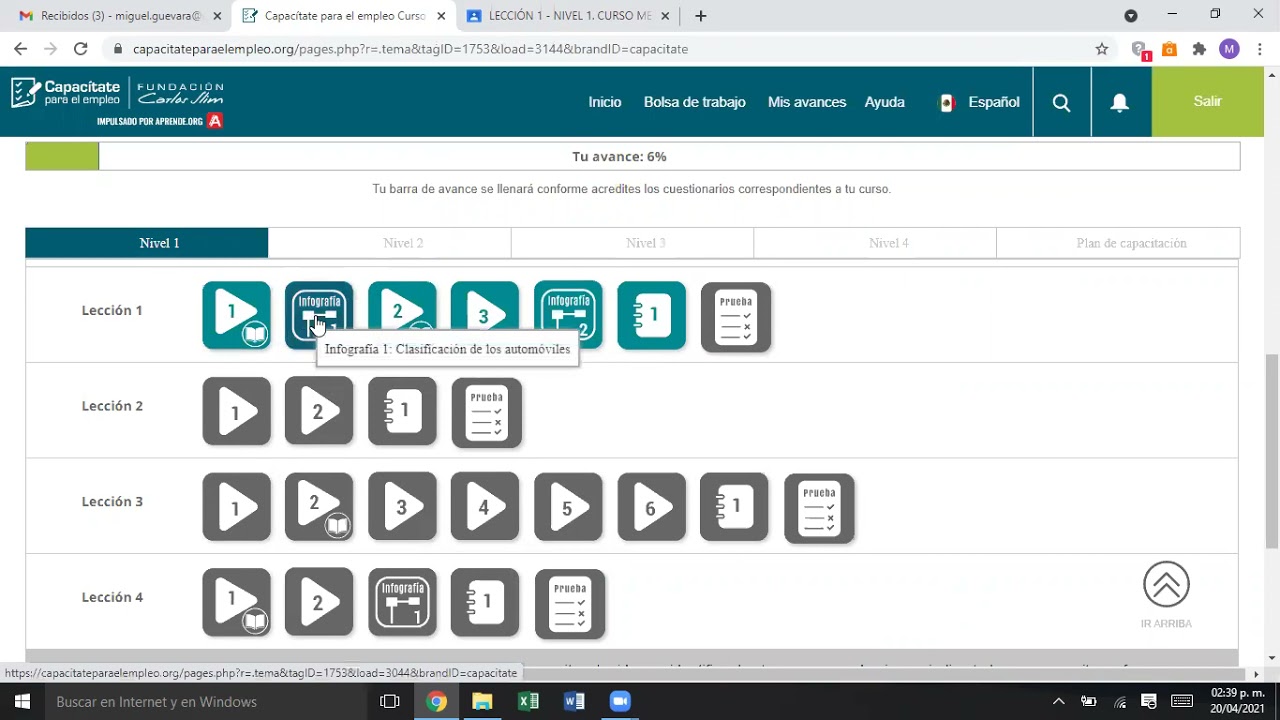 EXPLICACIÓN DE FORMA DE TRABAJO DE SUBMÓDULO 2 CON CURSO MECÁNICO AUTOMOTRIZ