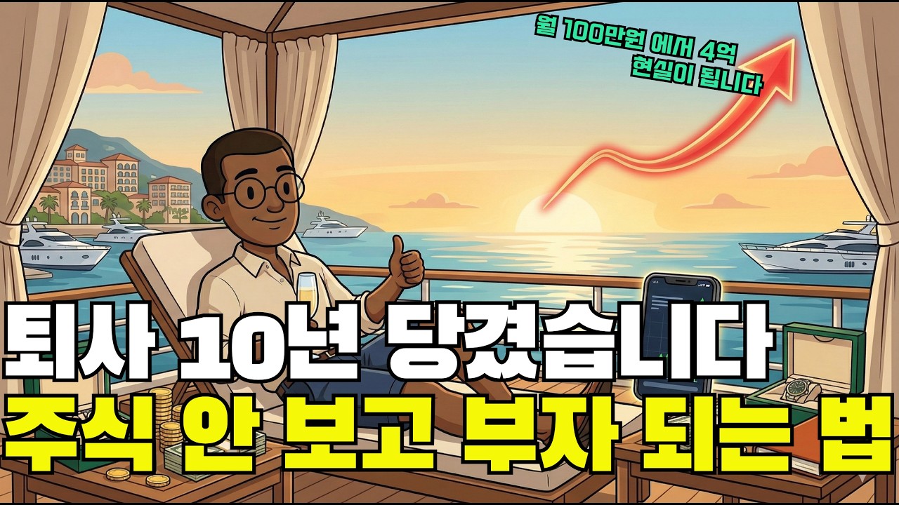 월 100만원으로 4억 만듭니다. 워런 버핏이 아내에게 남긴 유일한 유언 (S&P500 활용법)