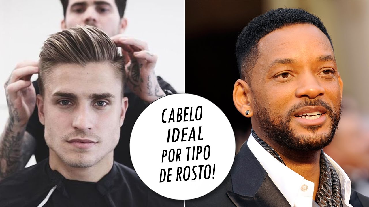 Corte de Cabelo ideal para cada tipo de rosto #HomensqueseCuidam