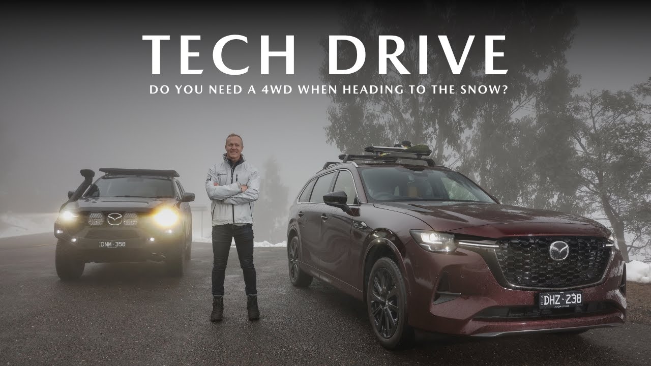 Mazda CX-80 Tech Drive: Do you need a 4WD to head to the snow?