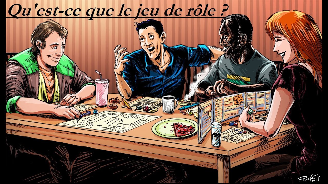 QU'EST-CE QUE LE JEU DE RÔLE ? ET C'EST QUOI LE JEU DE RÔLE SUR TABLE ? (JDR)