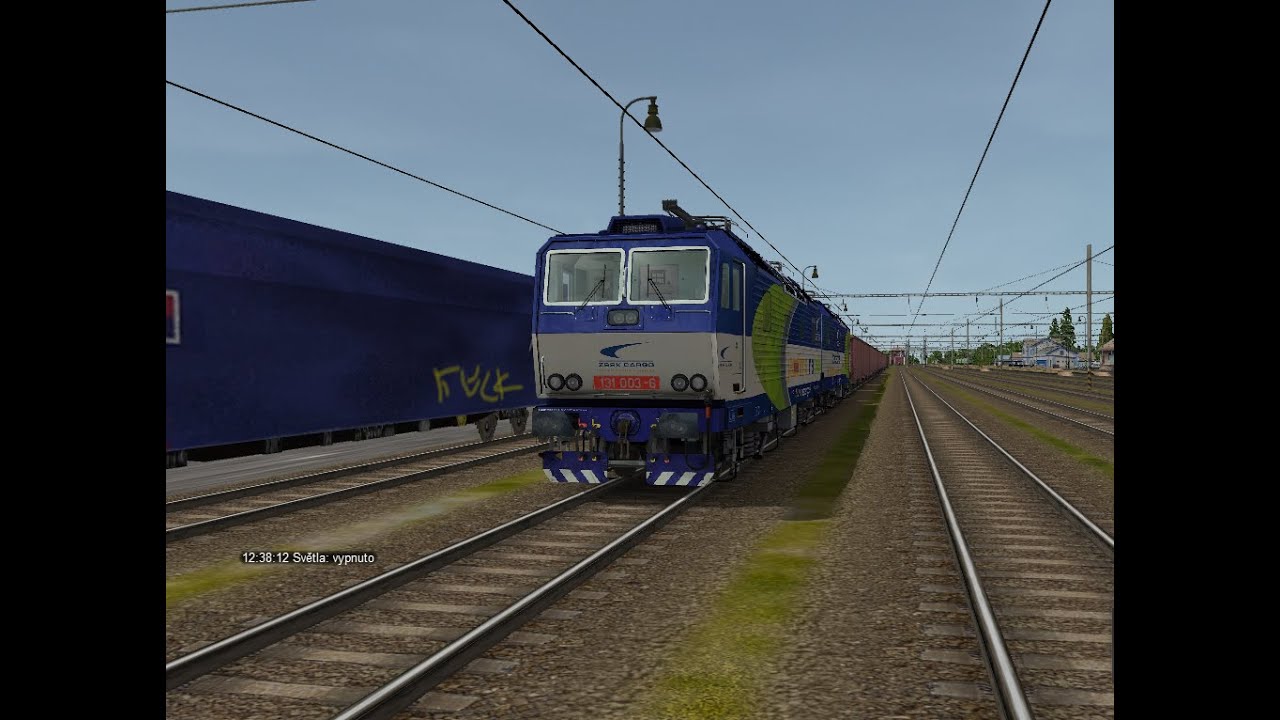 131-006-3 (JVC 3042) Bratislava hl.st - Štúrovo (Open Rails) (Live) (Part 2)