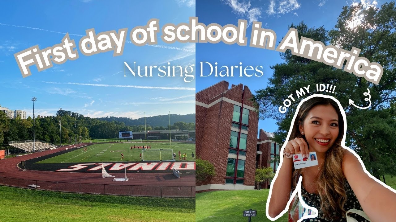 First day of Nursing School in America | International Student| Amazon haul nursing stuff #nursing
