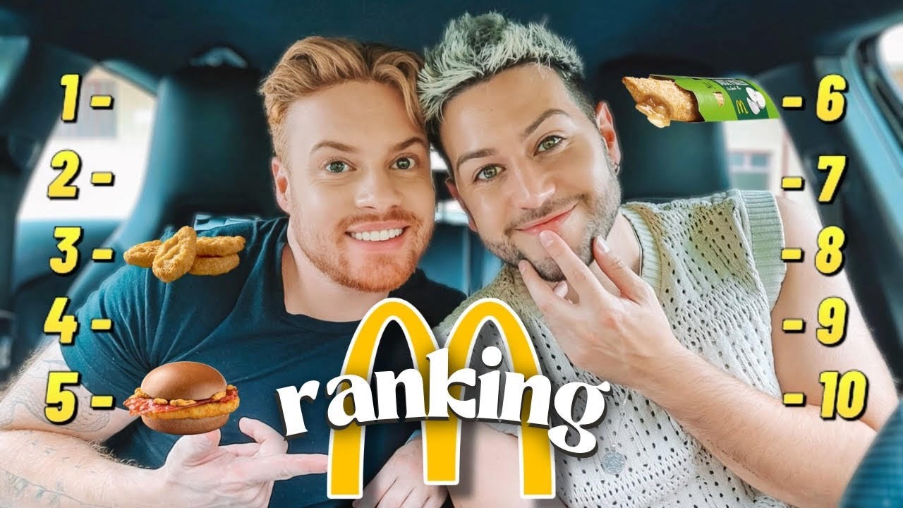 RANKING TOP 10 *ÀS CEGAS* PRODUTOS MCDONALD'S! ⭐️