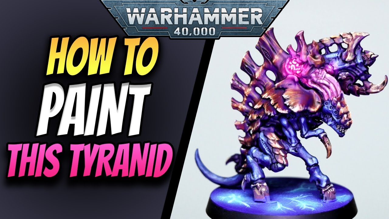 How To Paint Tyranids: I Found My Perfect Color Scheme
