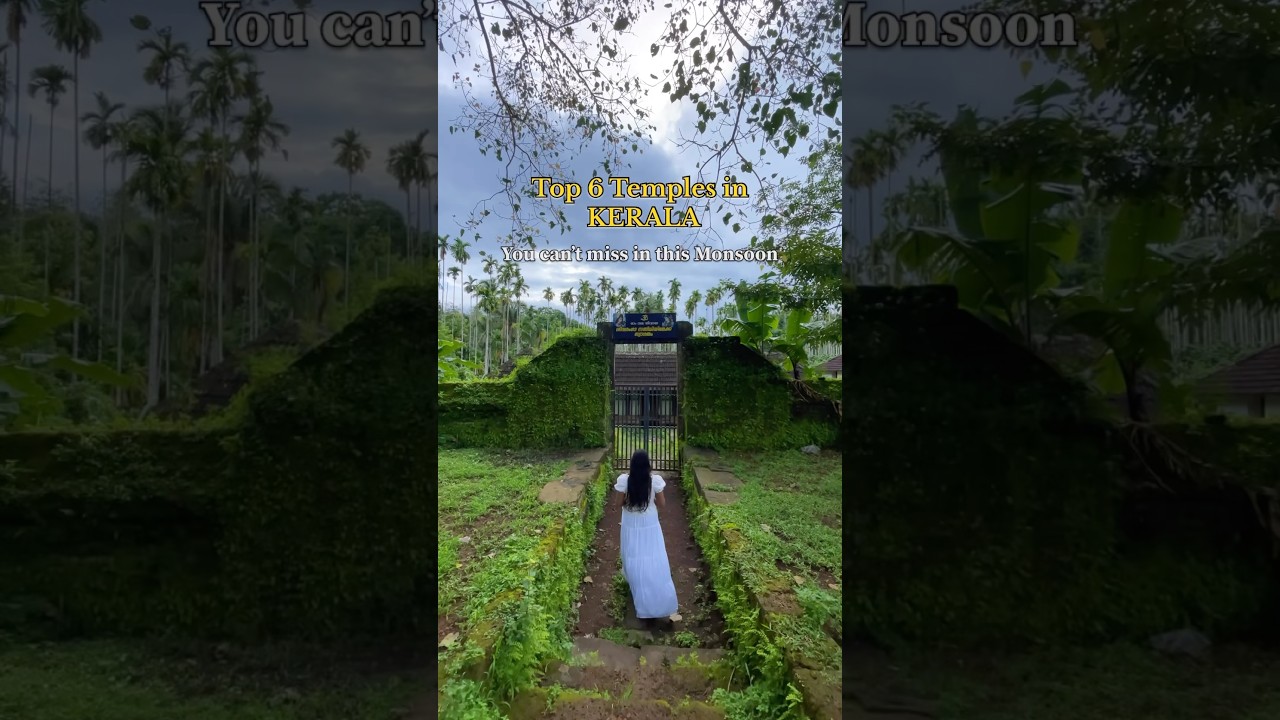 Temple to visit in kerala in this monsoon #shorts #monsoon #kerala #temples