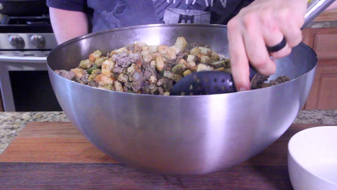 Lazy Man's Stuffing - Thanksgiving away from home