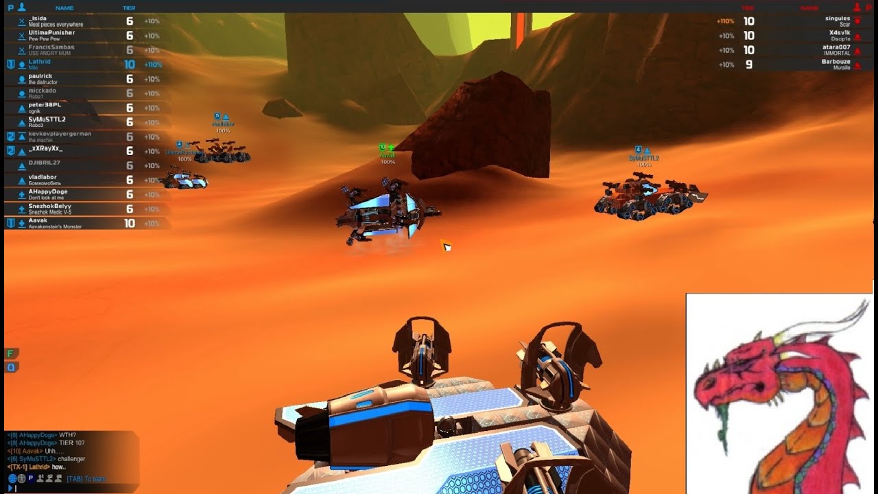 Robocraft Mini - Aavak And Lathrix Break Platoons.