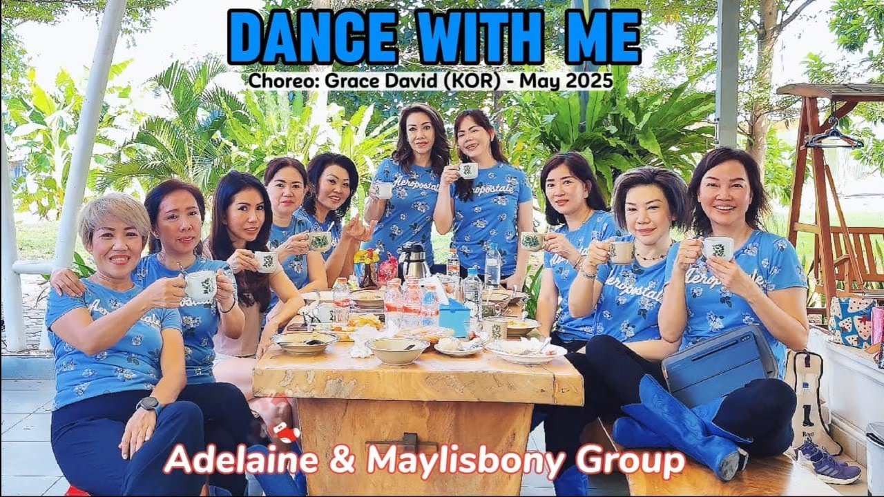 Dance With Me - Line Dance - Choreo:Grace David (KOR) - May 2025