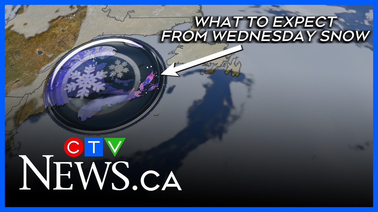 Alberta Clipper Brings Snow to the Maritimes Wednesday