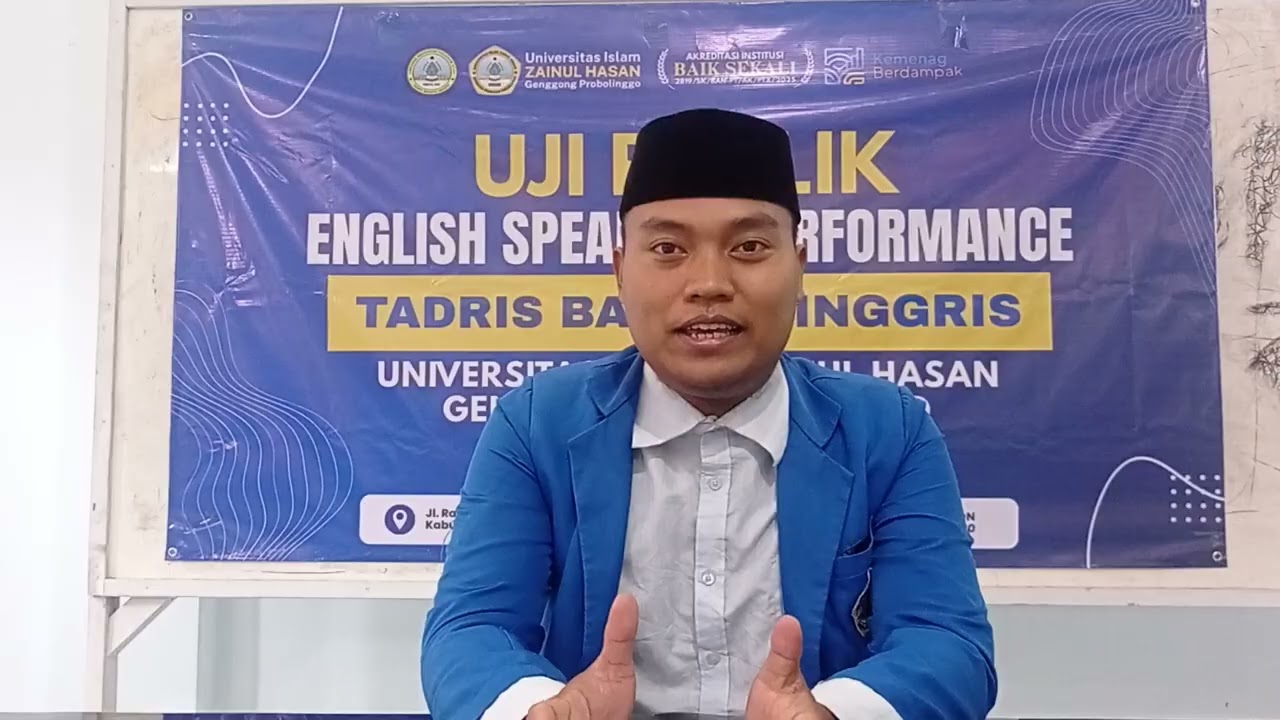 UJI PUBLIK_TBI_UNZAH_Ahmad Faisal