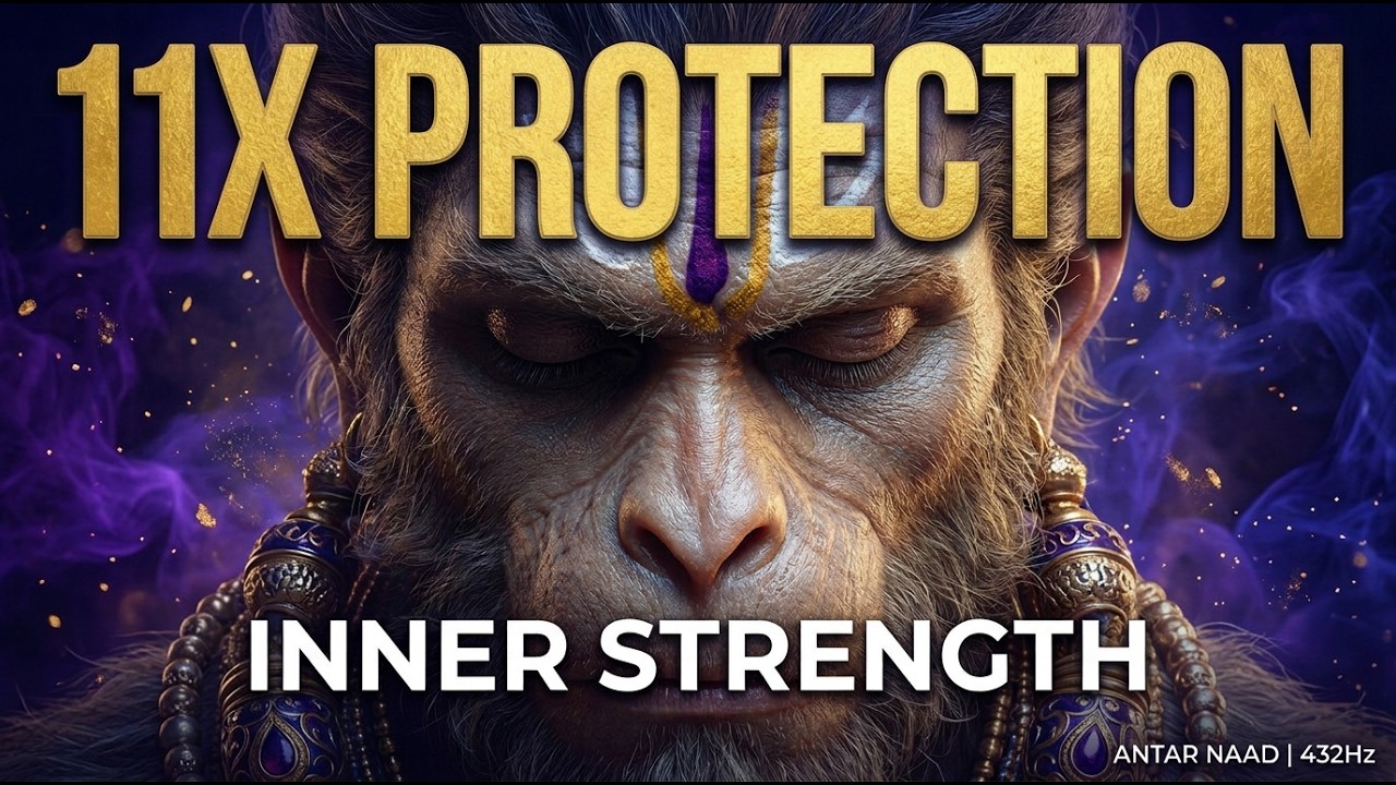 Bajrang Baan for 11X Protection & Inner Strength | Powerful Hanuman Chant | Antar Naad | Slow & Calm