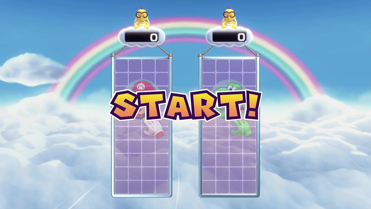 Mario Party Superstars: 1000 points on Mario's Puzzle Party