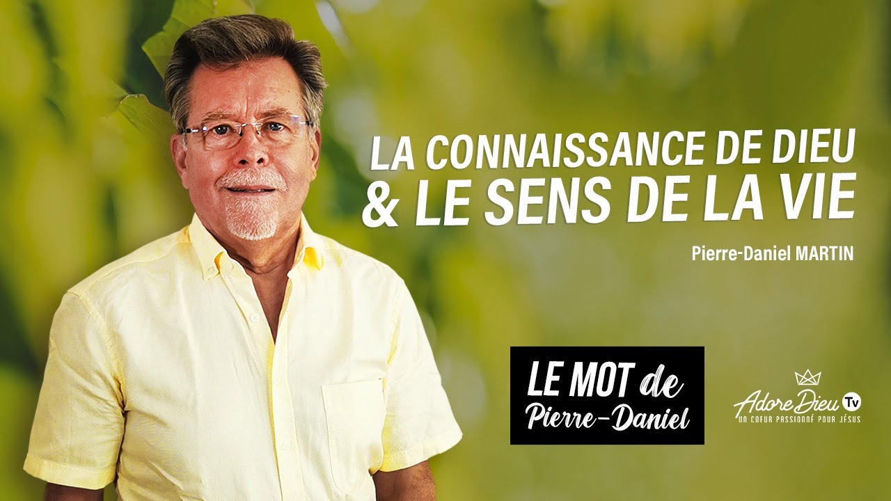 La connaissance de Dieu et le sens de la vie - Pierre-Daniel Martin