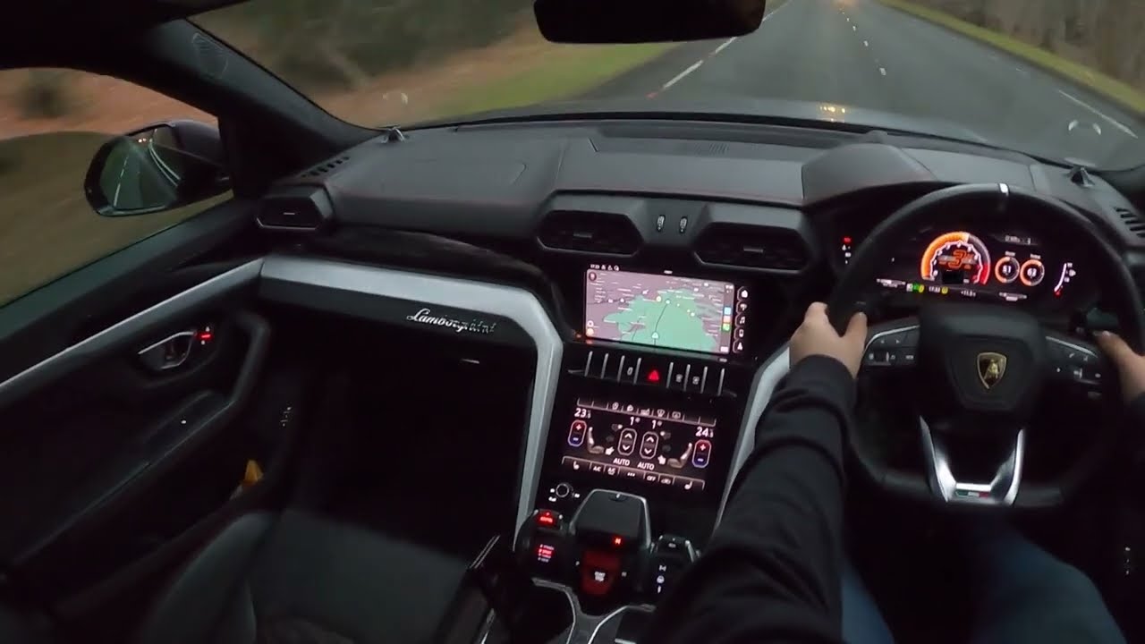 Lamborghini Urus Drive With After Market Exhaust