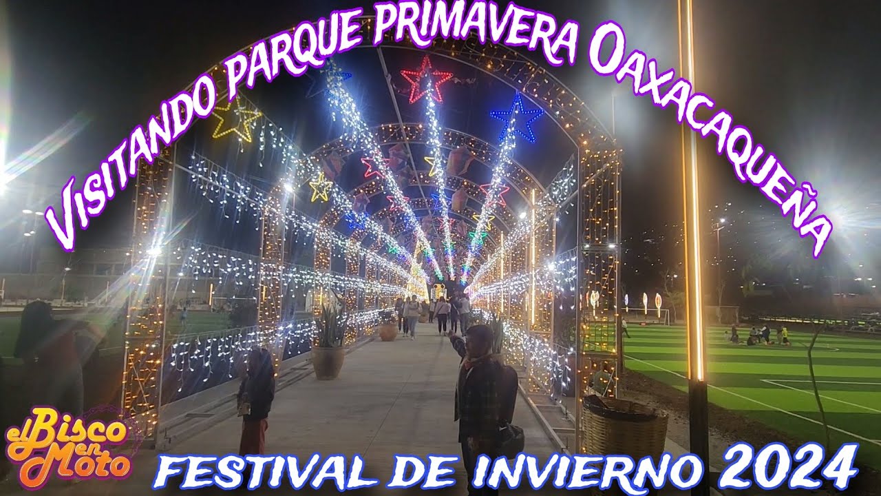 Parque Primavera Oaxacaque&ntilde;a  Festival de Navidad