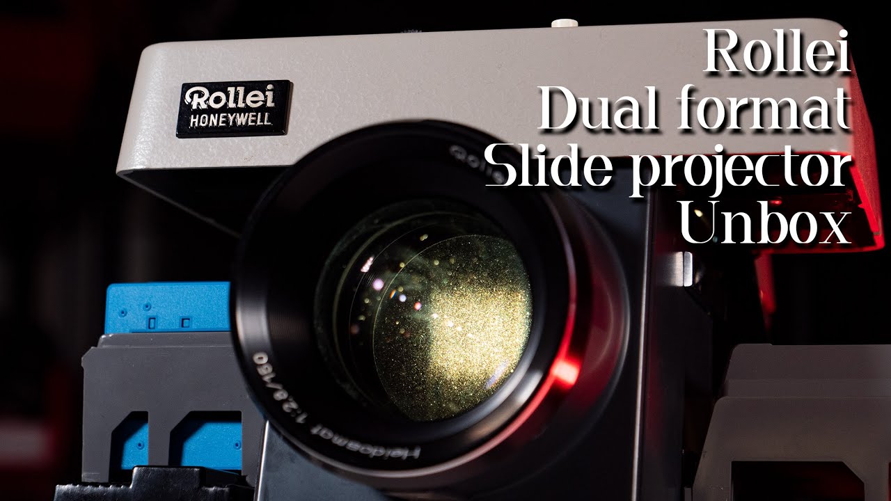 Analog Unbox | Rollei P11 dual format slide projector
