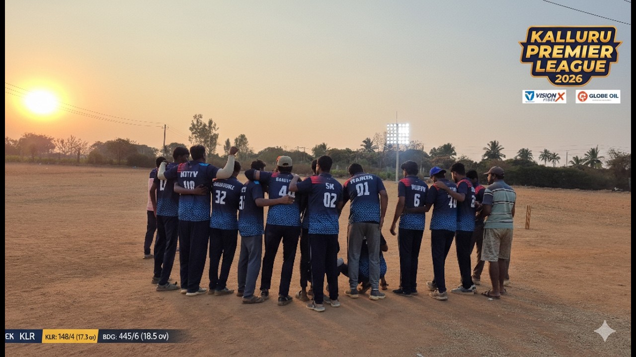 #Kalluruc premear league  cricket tournament day 1  February 2026