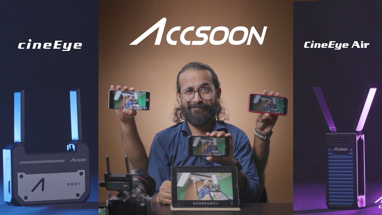 Accsoon CineEye & CineEye Air review in ARABIC / تجربة جهاز بث فيديو لاسلكي