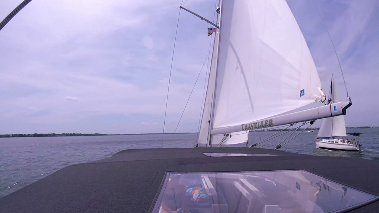 Sailing - Arriving Charleston Harbor and Charleston City Marina