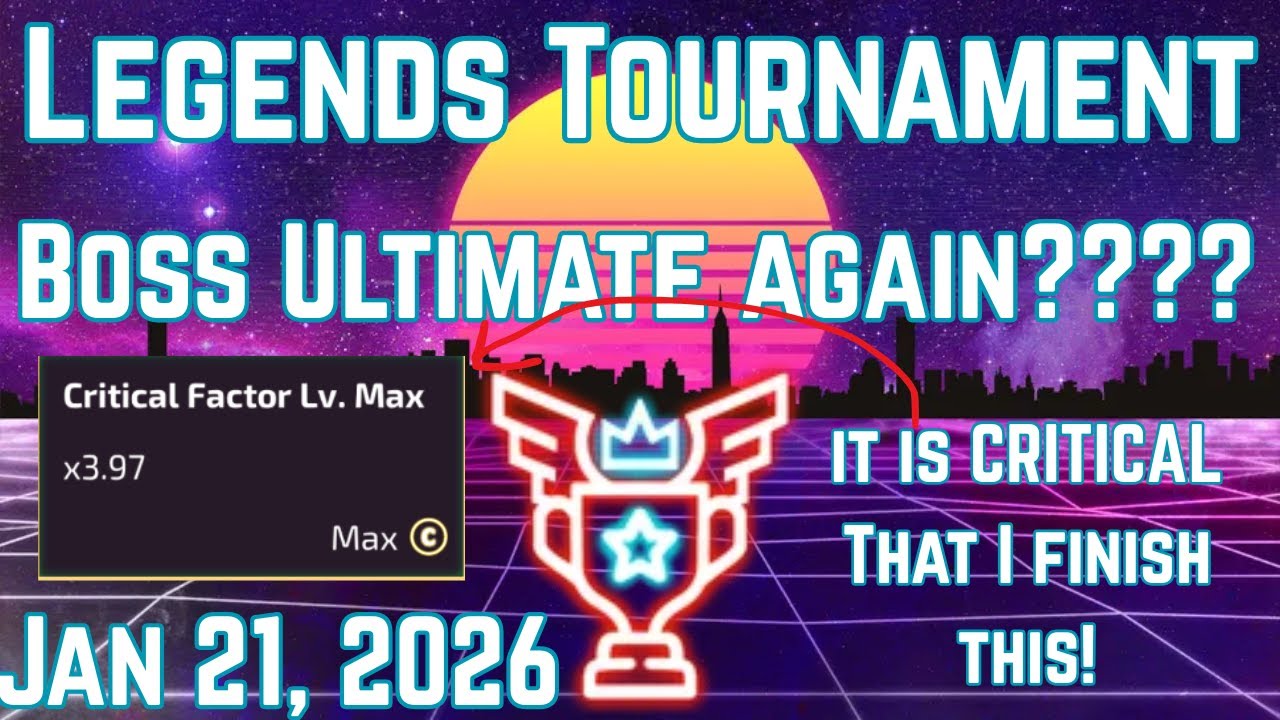 Max Crit Factor = EZ CLAPS??????? - The Tower Legends Tournament Stream -  1/21/26