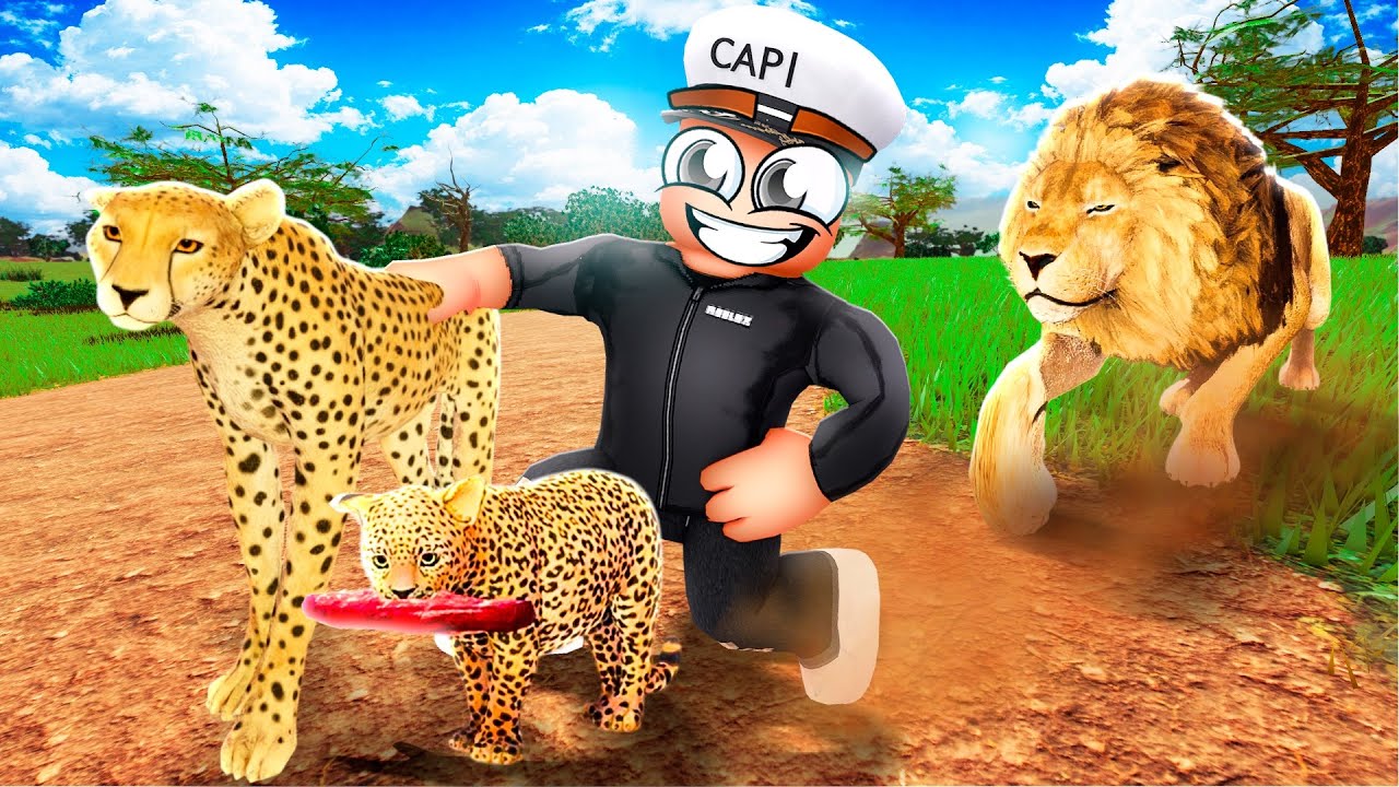 SAVANNAH LIFE of a CHEETAH in ROBLOX