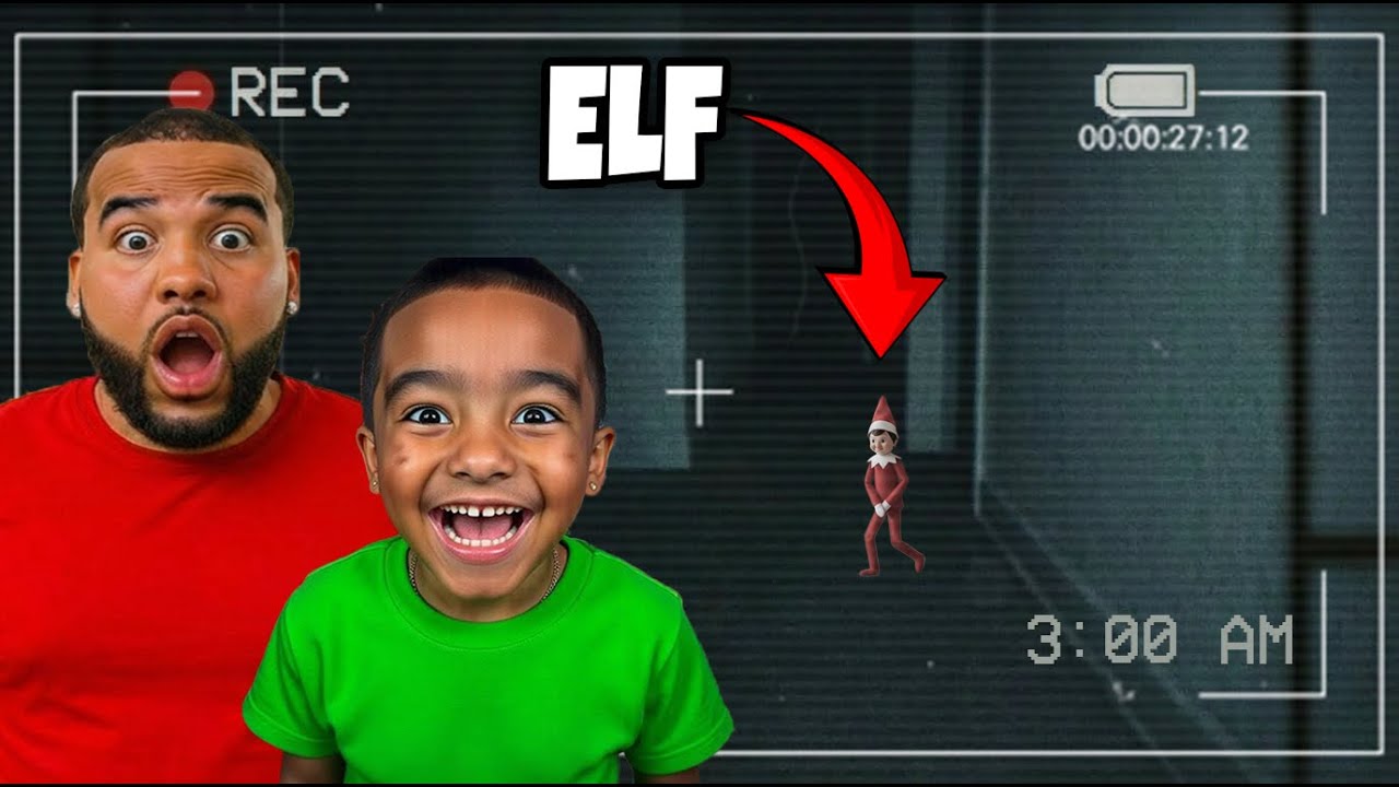 THE ELF ON THE SHELF CAME TO LIFE AT 3AM!