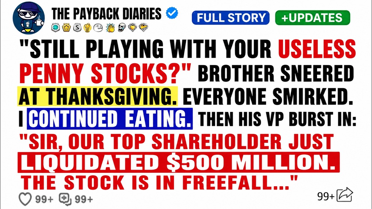 Brother Mocked My 'Useless Penny Stocks' - Until His Billion-Dollar Company's Stock Crashed.