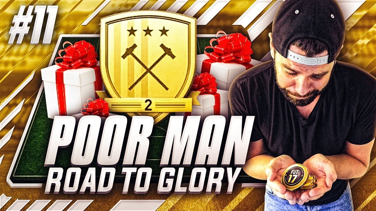 OMG LUCKIEST FUT CHAMPIONS REWARDS!!!! Poor Man RTG #11 - FIFA 17 Ultimate Team #PMRTG
