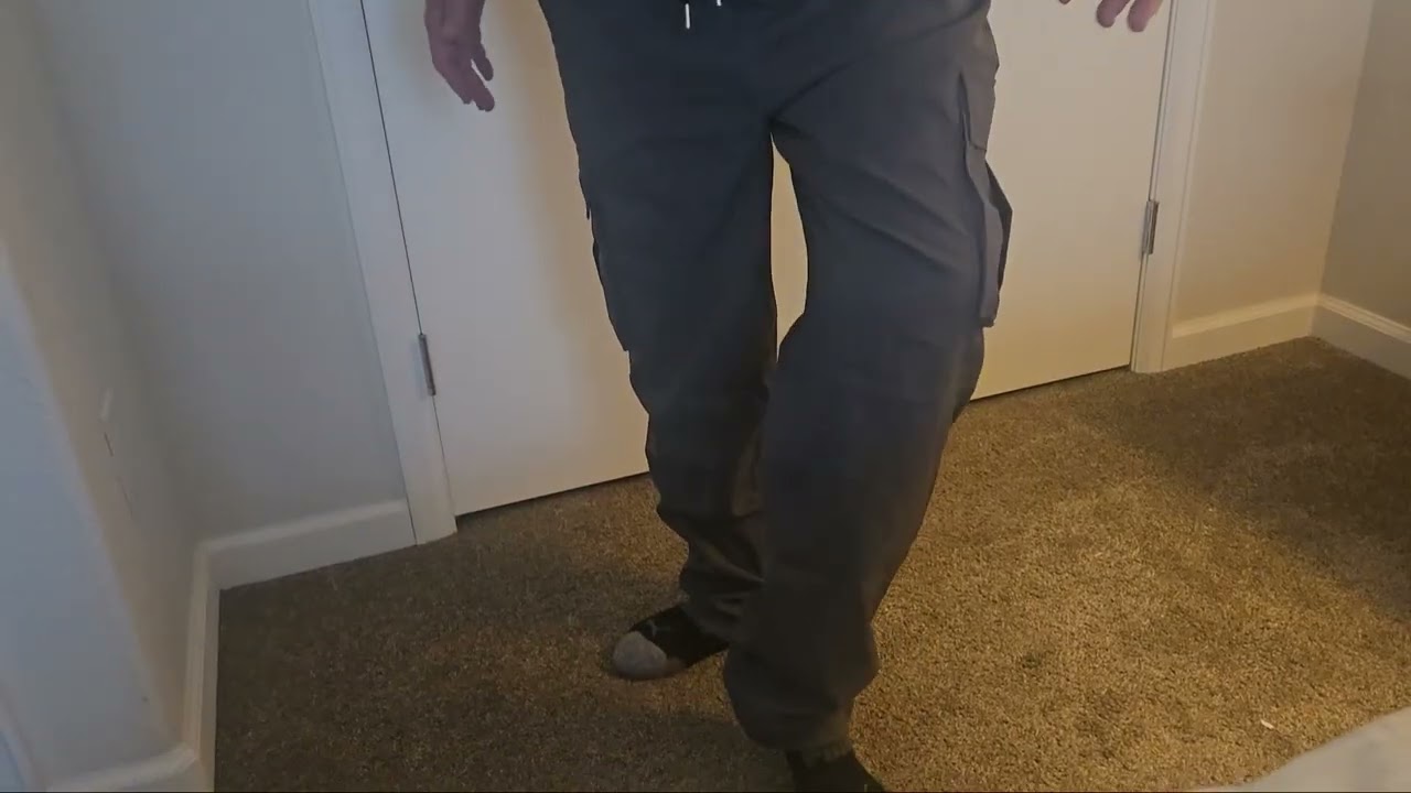 Mancozy Drawstring Waist - Cargo Sweatpants! Travel too!