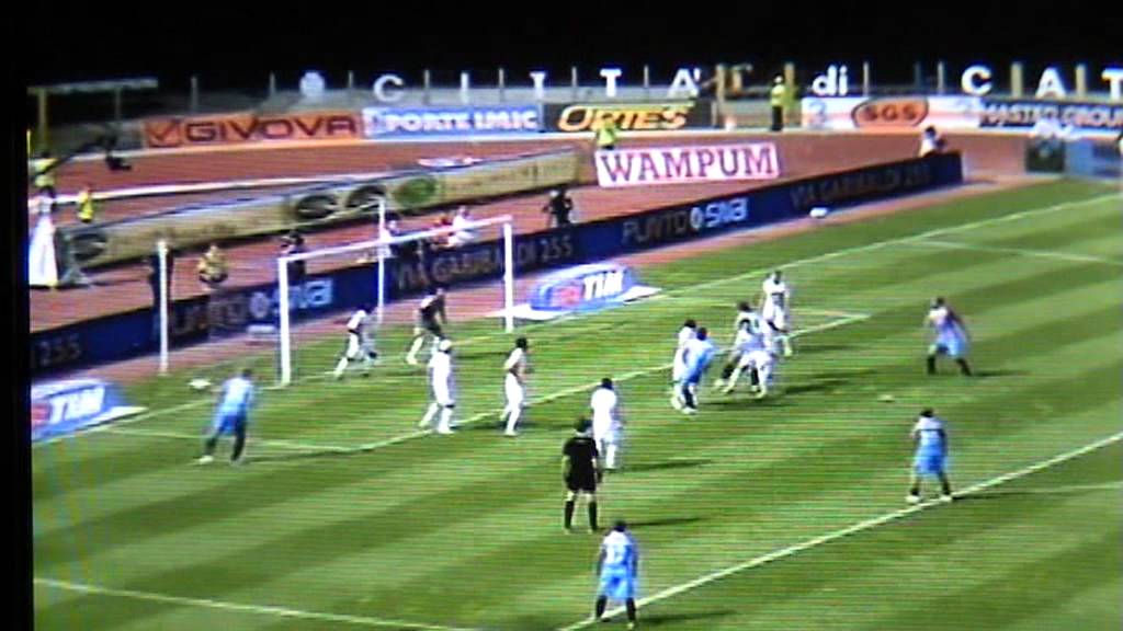 CATANIA - ROMA   2-1 del 15-05-2011