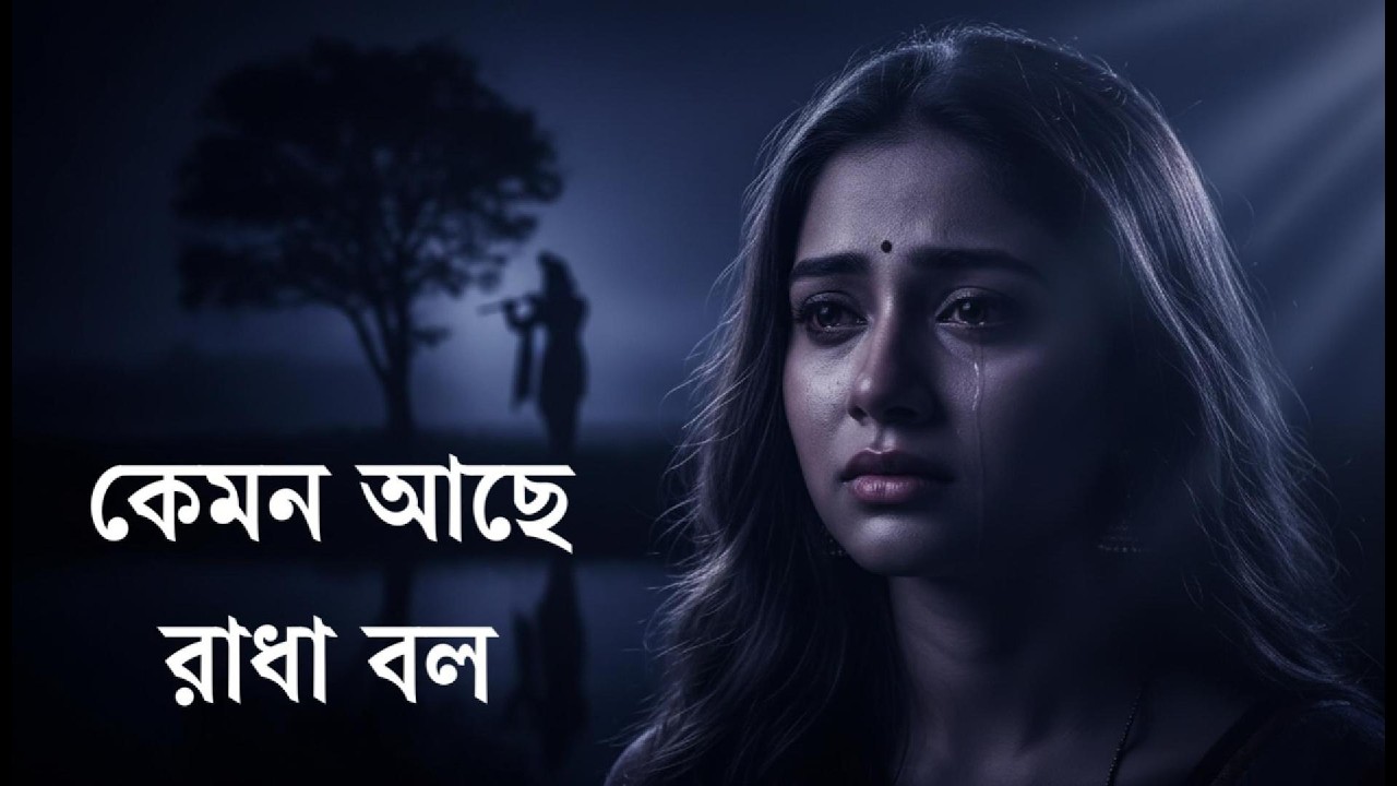 কেমন আছে রাধা? 🥀 | Bangla Folk Lofi | Deep Night Love 2026#song #foryou #lofi #video #tanding