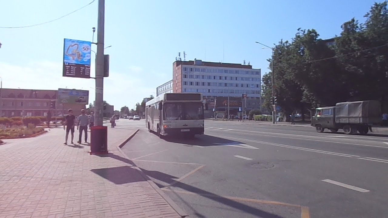 Автобус №10. Полоцк - АВ Новополоцк